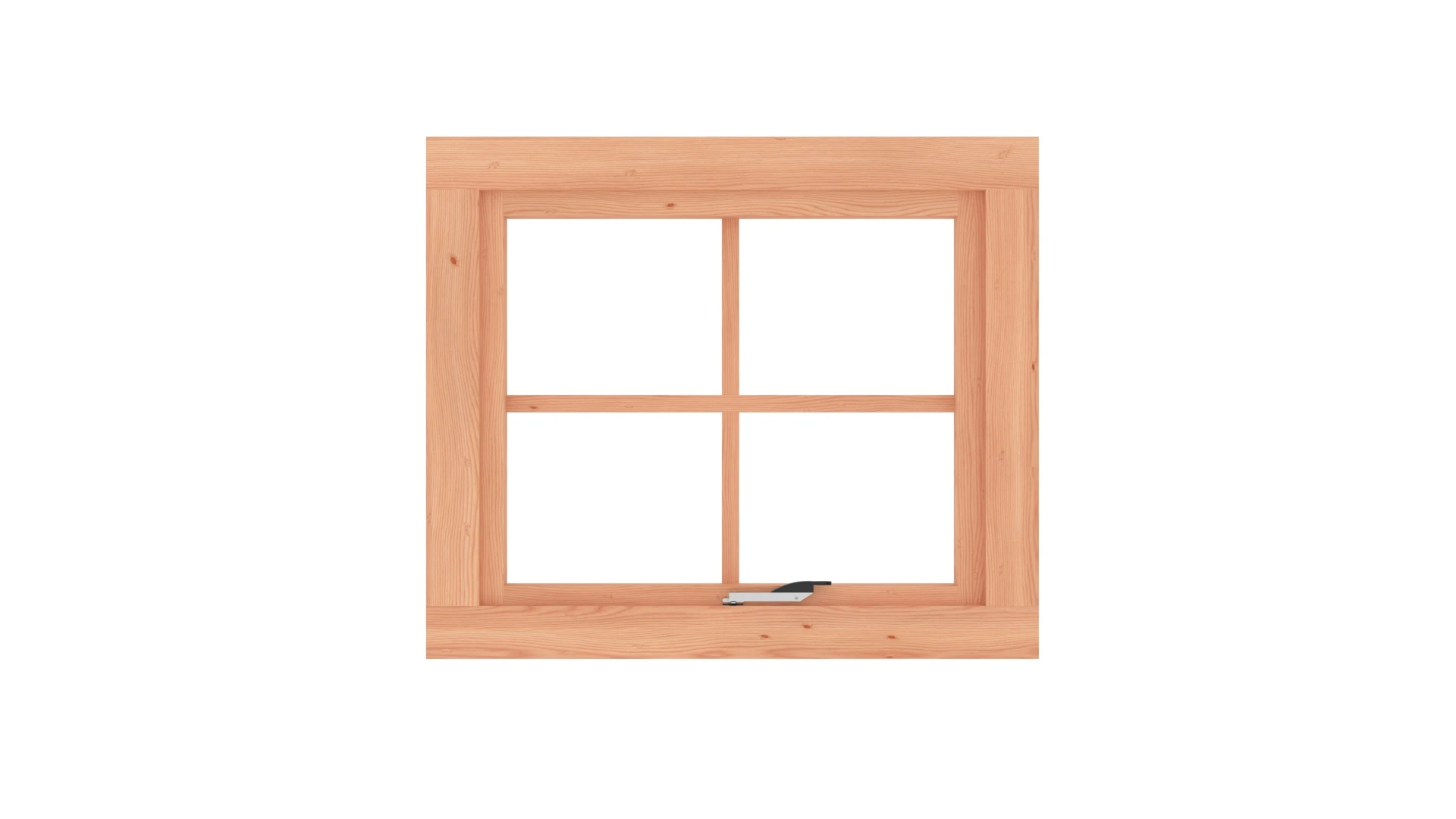 Douglas Uitzetraam 4-ruits 104 x 89 cm - Afbeelding 1